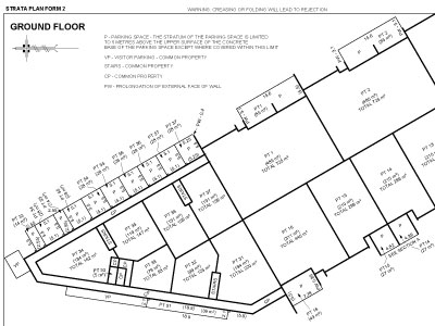 strata survey plan